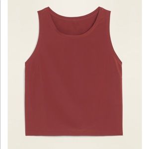 Old Navy Active High Neck Tank Go-Dry Size L